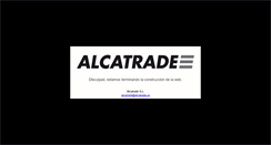 Desktop Screenshot of alcatrade.es